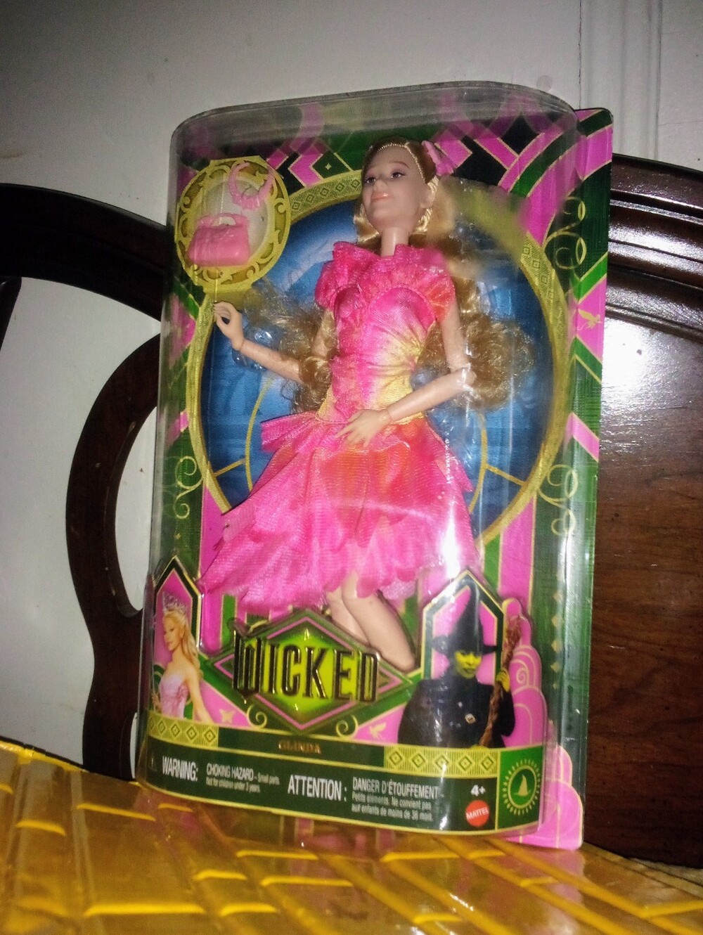 Ozdust Ballroom Glinda Barbie Doll Wicked Wizard of Oz Mattel Pink - Picture 9 of 11